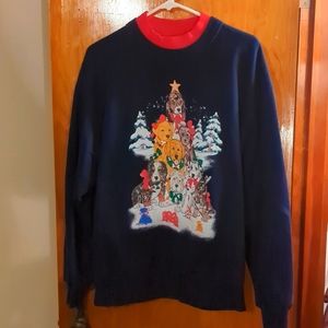 Puppy Christmas sweatshirt!